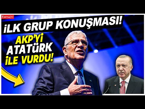 İYİ Parti Genel Başkanı Müsavat Dervişoğlu İlk Grup Toplantısında AKP'yi Yerden Yere Vurdu!