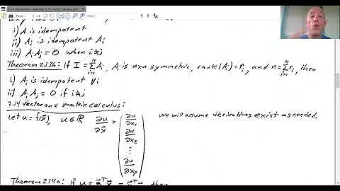 idempotent matrices and matrix calculus
