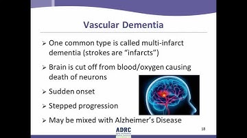 ADRC Video: Vascular Dementia