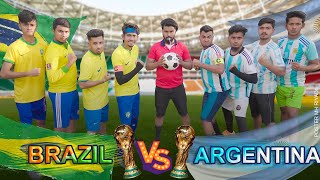 ব্রাজিল VS আর্জেন্টিনা || Brazil VS Argentina || Bangla Funny Video 2022 || Zan Zamin