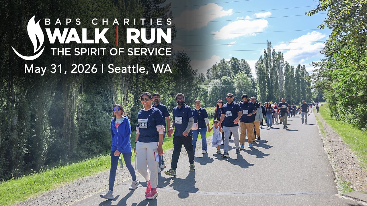 Seattle, WA - BAPS Charities Walk | Run 2026