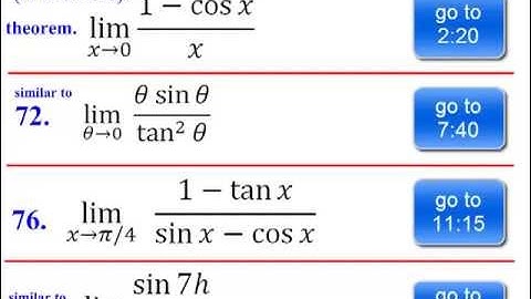calc 1.3_Limits Involving Trigonometry