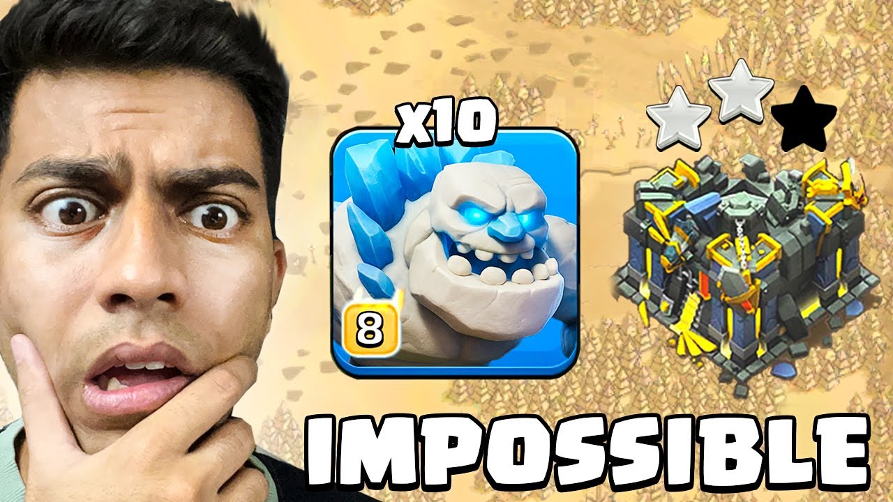 Can't Believe 10 Ice Golems can Triple MAX TH17