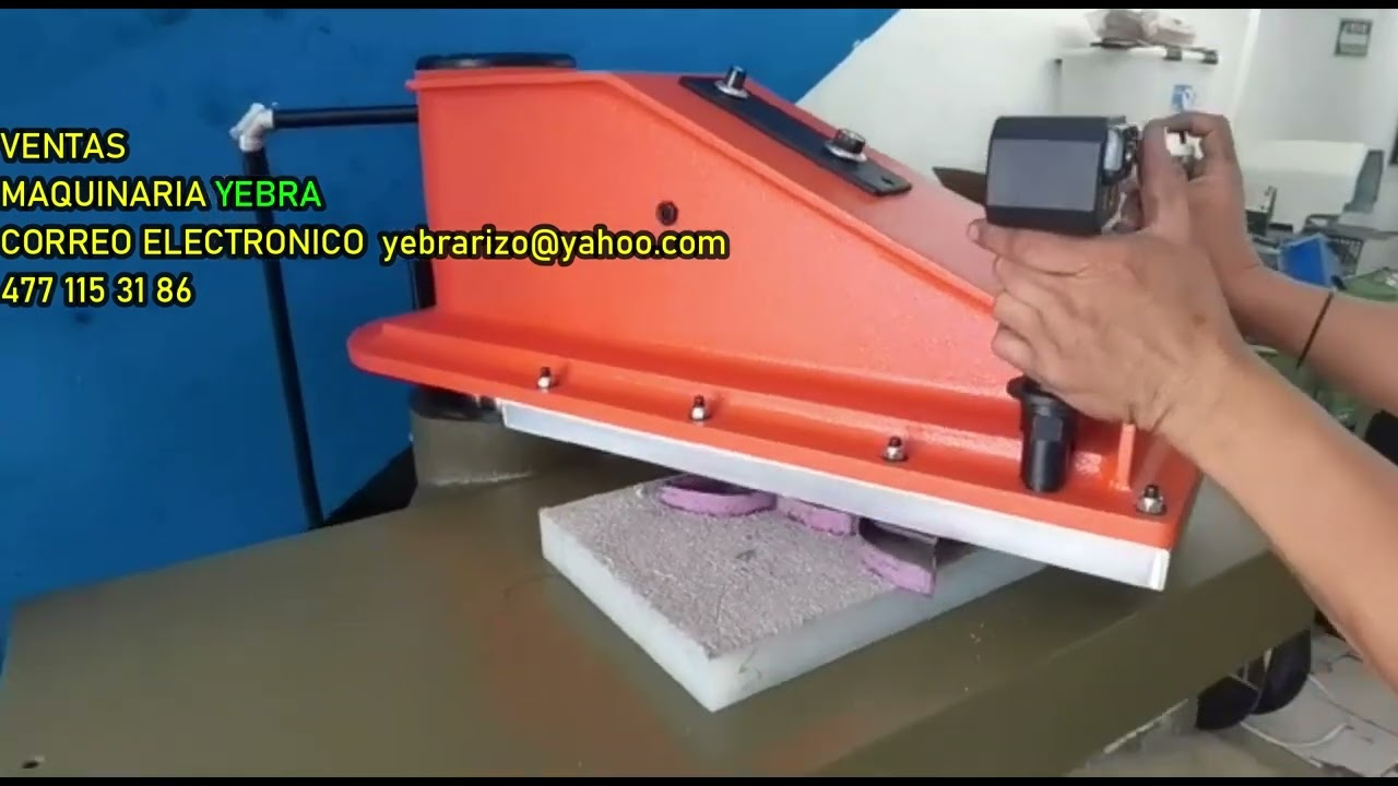 Maquinaria Yebra - Maquina Suajadora Atom 3 Presiones S120c-EX T20