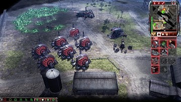 C&C3: Tiberium Wars: Kanes Wrath - Riverside Rumble (Random Brutal) Skirmish