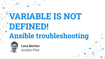 Ansible troubleshooting - VARIABLE IS NOT DEFINED!