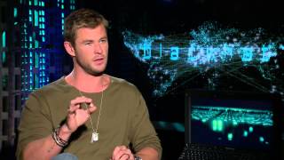 Chris Hemsworth Interview - Blackhat (HD) 2015, Michael Mann