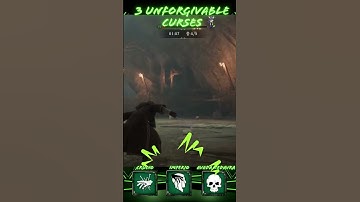 Are there ❤️‍🔥 3 unforgivable Curses 💀 ? | #hogwartslegacy 🎮 #gameplay #trendingshorts