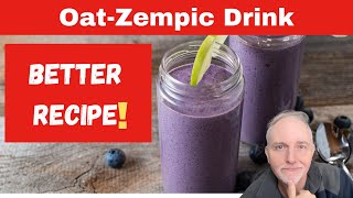 Oat-Zempic Weight Loss Drink. The Proven More Effective Recipe ‼️