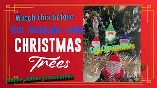 How Make DIY Santa Claus Ornaments | Maggy_maggy Accessories