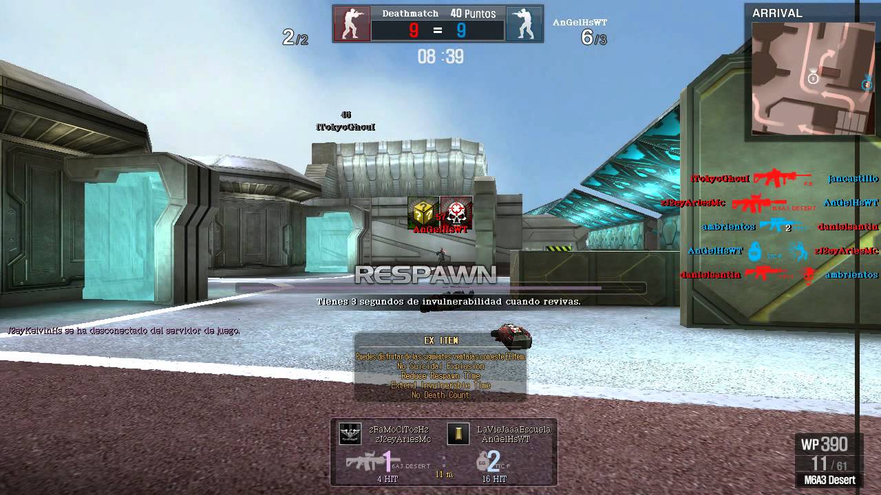 Wolfteam Latino l Usuario "AnGelHsWT" Usando hack 03/02/16