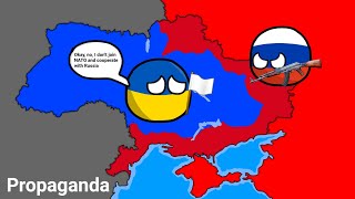 Countryballs Propaganda Vs Reality Part 1