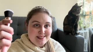 unwrapping crinkly new makeup brushes with special guest Persephone // ASMR LoFi soft spoken