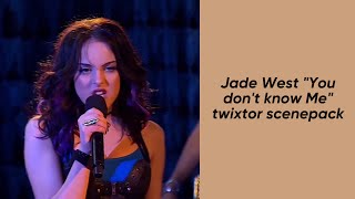 Jade West You Dont Know Me Twixtor Scenepack Mega Link