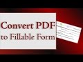 How to Convert PDF to Fillable Form Online Free