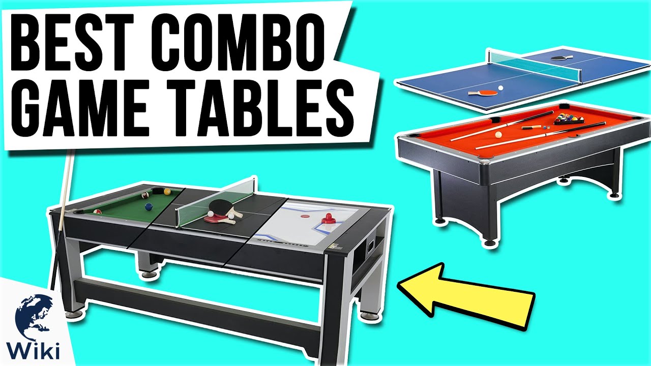 Giantex 10-in-1 Combo Game Table Set, Multi Game Table for Home, Game Room  