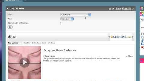 Netvibes - Feed views