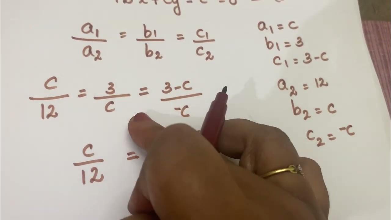 Chapter 3 Pair of linear equations in two variables CBSE class 10 in Malayalam YouTube