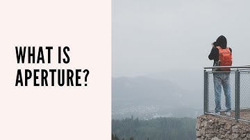 CAMERA BASICS #1 of 3: APERTURE