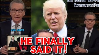 Audience ERUPTS As Bill Maher FINALLY DECLARES HE WOULD VOTE Republican After GOING OFF On Democrats