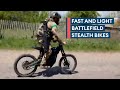 Electric bikes giving Ukrainian reconnaissance missions a new level of stealth and speed