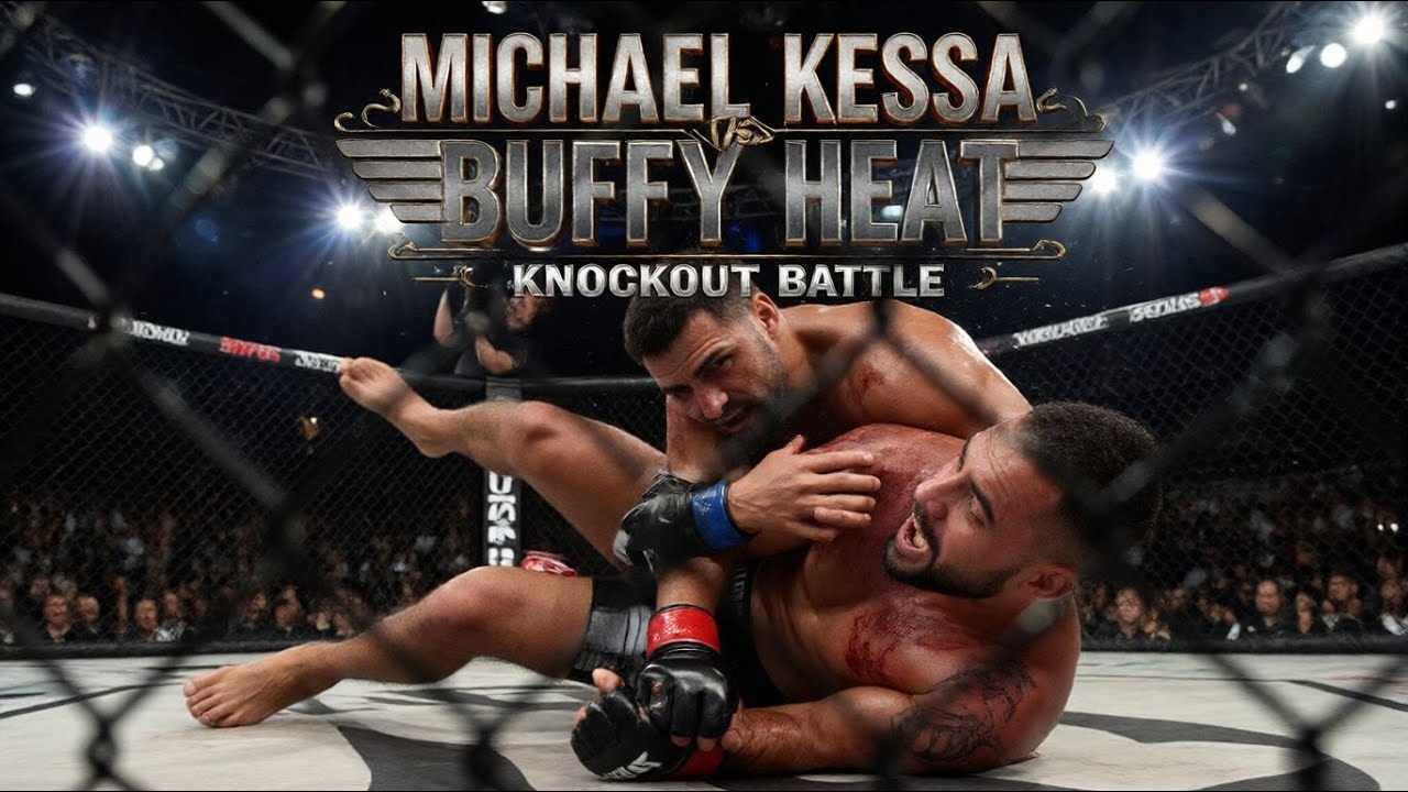 Michael Kessa vs Buffy Heat UFC Knockout Battle – Brutal Ground & Pound Action