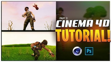 Fortnite  3d Animation Tutorial Cinema4d (Part 2)