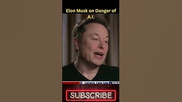Elon Musk on Danger of A.I. With Tucker Carlson #shorts #elonmusk #ai #fun #tuckercarlson #facts