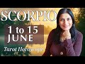 SCORPIO Tarot reading from 1st to 15th June 2024