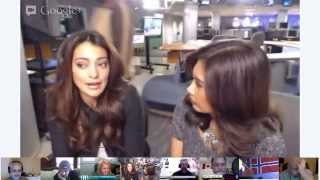 Fox 11 Los Angeles Google Hangout Natalie Martinez On Broken City