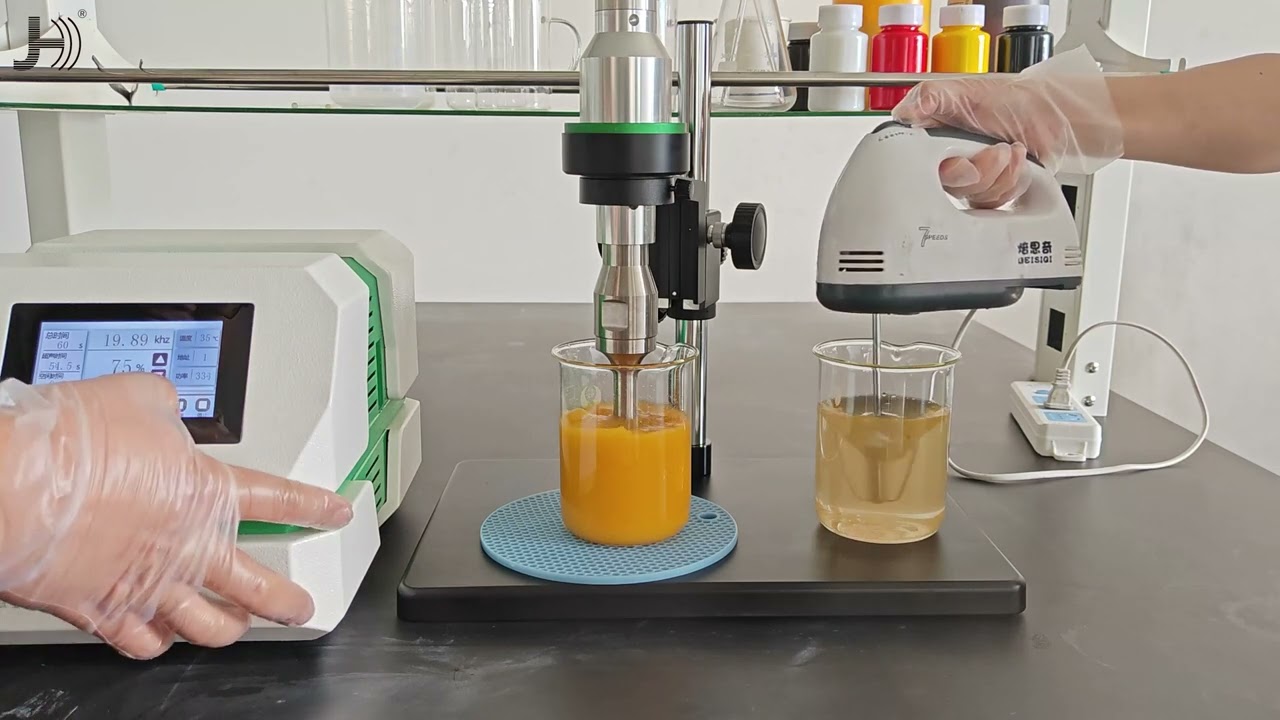 ultrasonic homogenizer sonicator for paint pigment nano particles dispersion