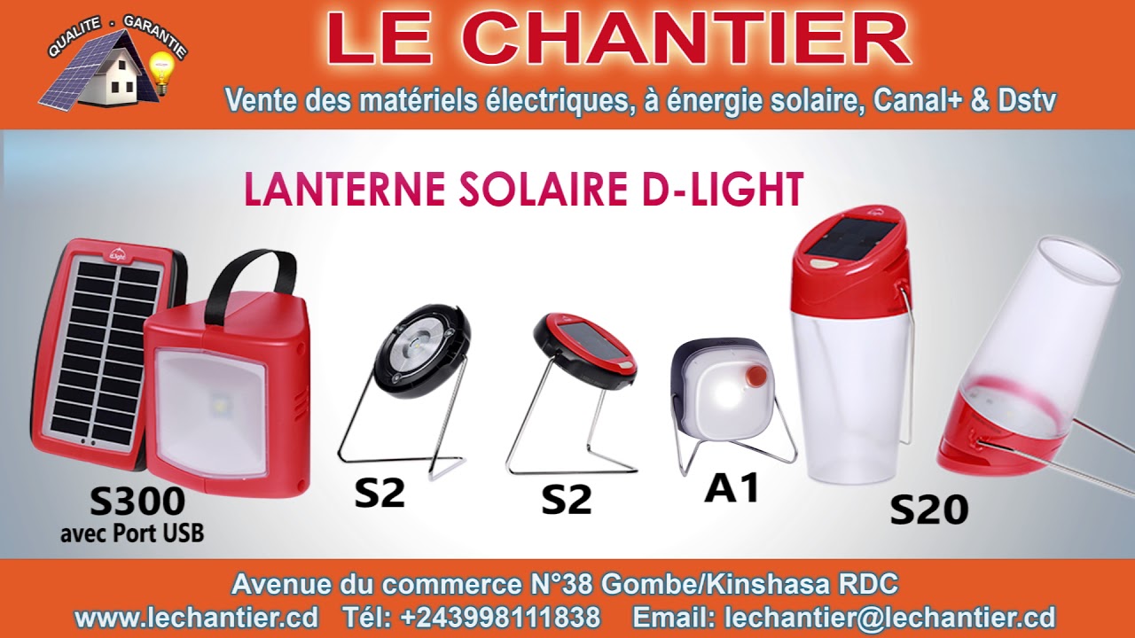 lampe solaire d.light