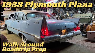 1958 Plymouth Plaza. Flathead 6 California Find! Car Show and Walkaround. Brake Work. MoPar