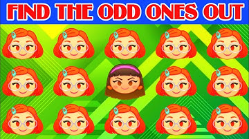 FIND THE ODD ONE OUT | TURNING RED ODD ONE OUT | Odd One Out Quiz - NooB iQ