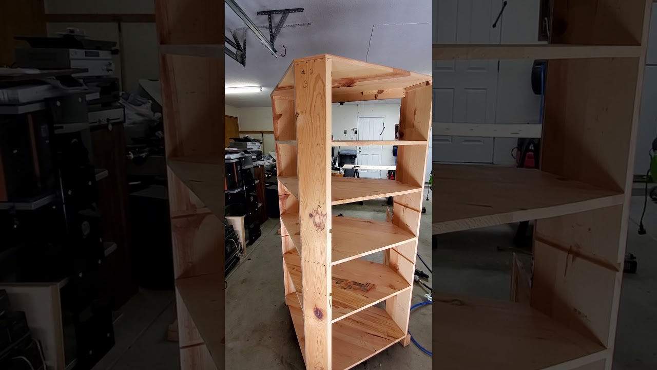 Converting a TV armoire to a pantry storage YouTube