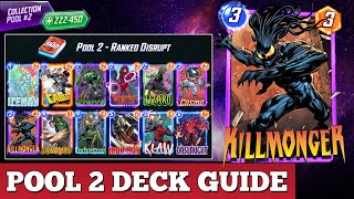 Marvel Snap's BEST POOL 2 DISRUPT DECK! [Marvel Snap Deck Guide]