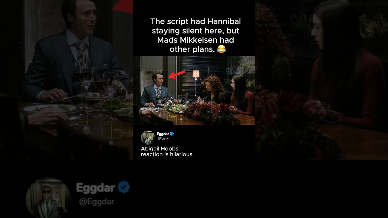 Mads Mikkelsen Was Supposed to Stay Silent Until He Improvised THIS 😂 | Hannibal