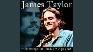 Video thumbnail of "James Taylor - Carolina In My Mind (Live)"