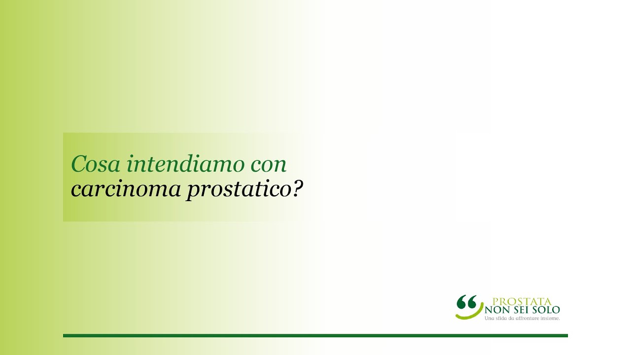 pezzo operatorio tumore prostata