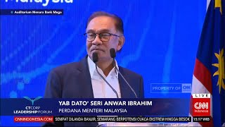 Anwar Ibrahim Kisahkan Persahabatannya Dengan Chairul Tanjung