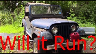 1977 Jeep CJ5 Sitting for 10 Years, Will it Run?