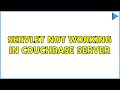 servlet not working in CouchBase server