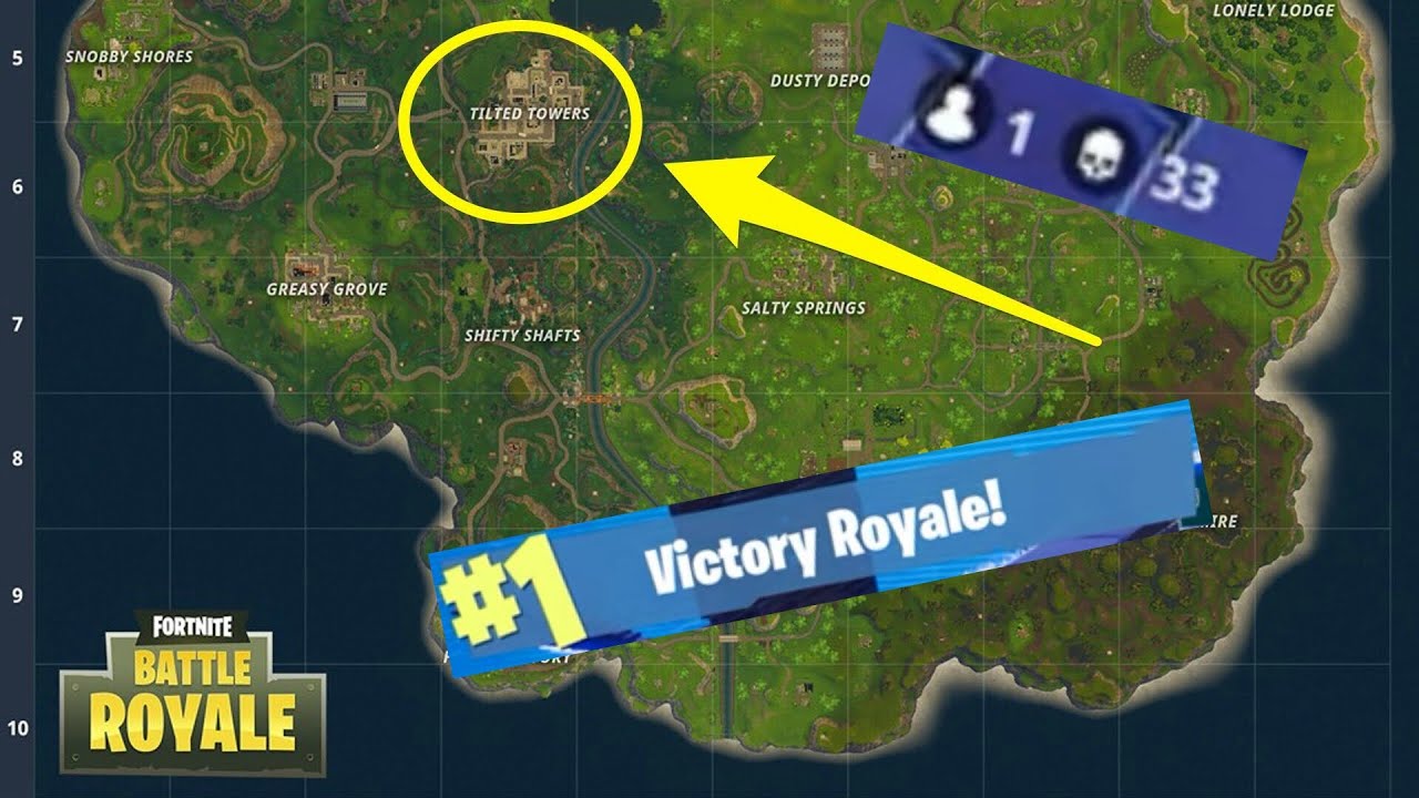 The Best Place To Land In Fortnite! Insane 33 Kill Win! (Fortnite