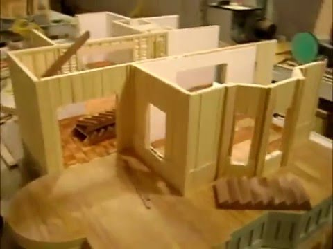 custom built dollhouse