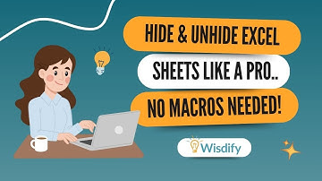 How to Hide and Unhide Multiple Sheets in Excel Without Macros