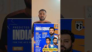 India Squad for Afghanistan Tour 😱 Big Players Back? 🔥 Team India Full Squad 2026#cricket