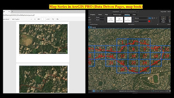 Map Series in ArcGIS PRO (Data Driven Pages, map book)