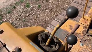Starting the FD5 dozer
