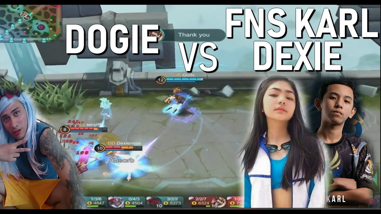 DOGIE vs DEXIE AND FNS KARL - 1000 DIAMONDS GIVEAWAY ...