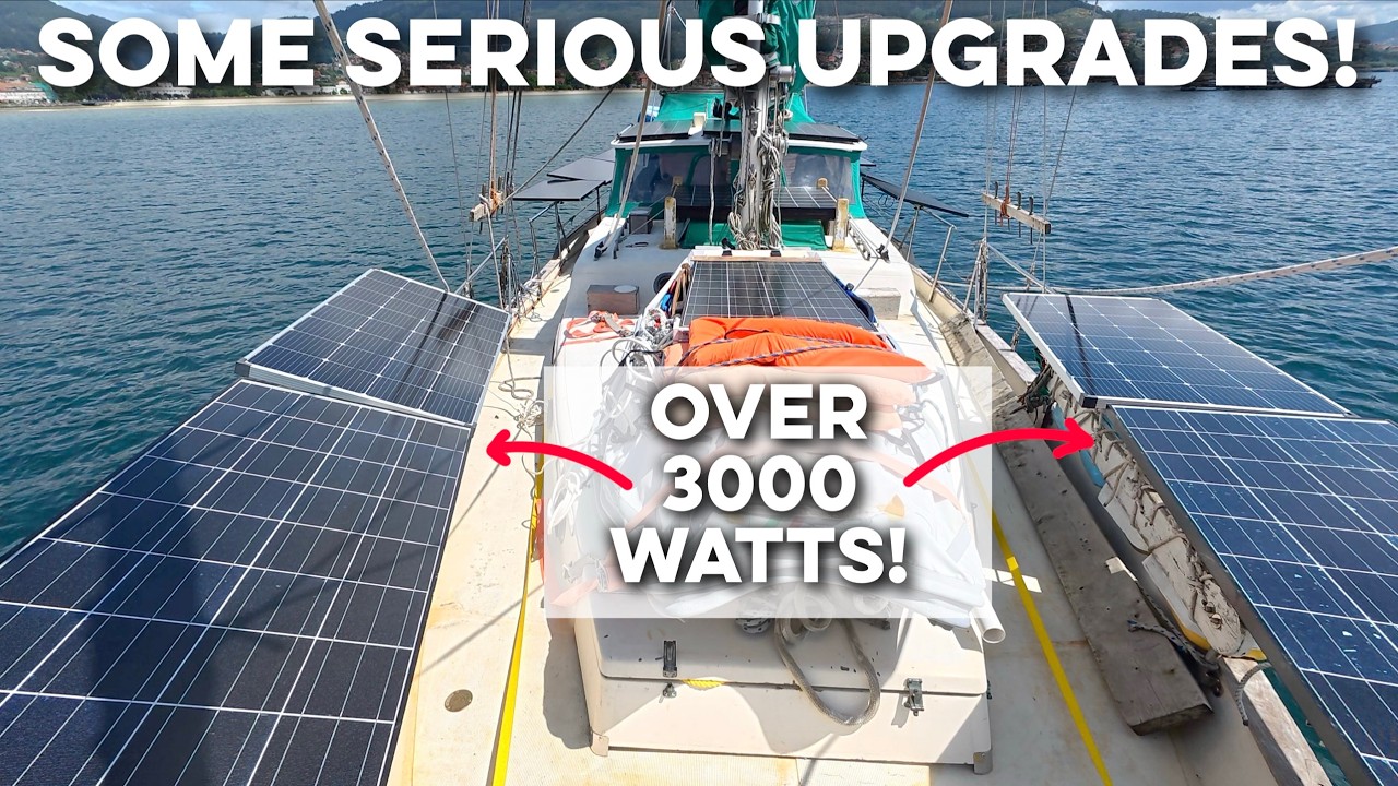 ⁣All the Upgrades We Did to Prepare for Our Sail to Tunisia! | DrakeParagon Sailing